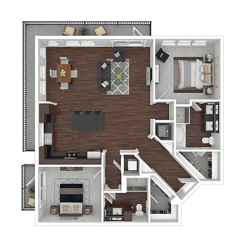 Floor plan B8