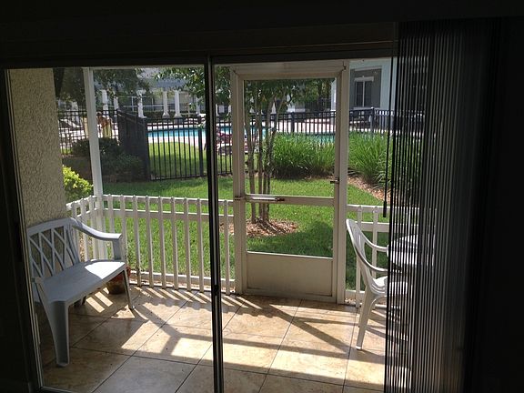 Porch with Pool-view
