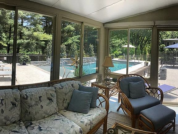 View from 4 season sunroom