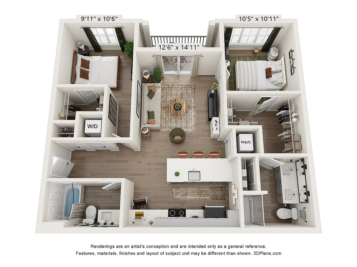 Floor plan B3