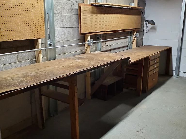 Downstairs Workroom