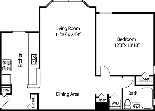 Floor plan McKinley