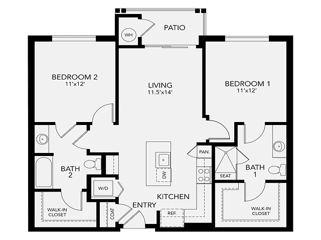 Floor plan B1a