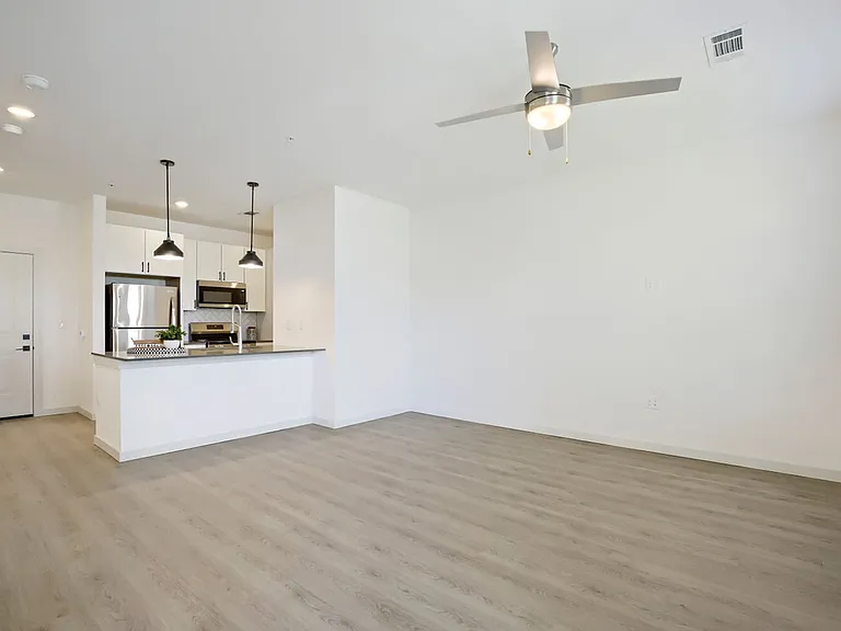 Expansive open floor plans with luxury vinyl plank flooring give you the space to live the way you want. Garrett Harvest Junction West _ new apartments in Longmont, CO.