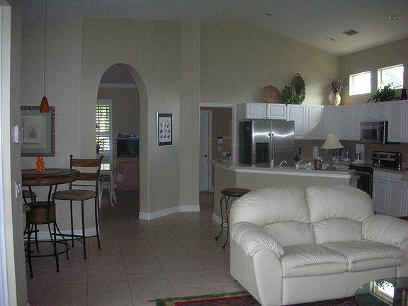 Big kitchen family room