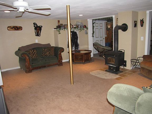 Basement living room