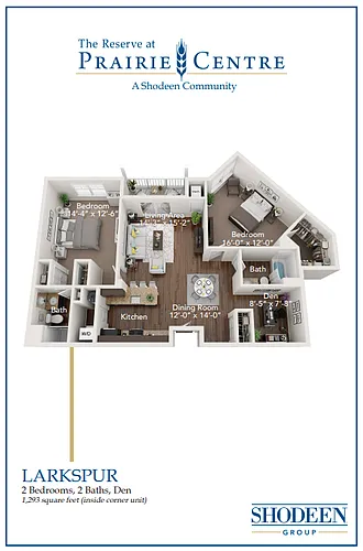 Floor plan Larkspur
