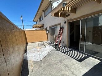 Private patio
