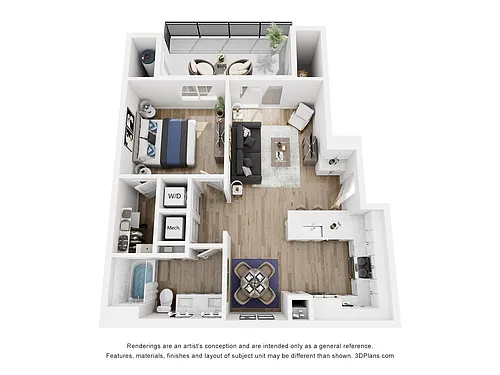 Floor plan Turquoise