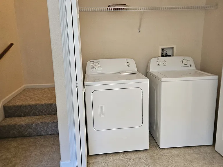 Laundry Kitchen Area