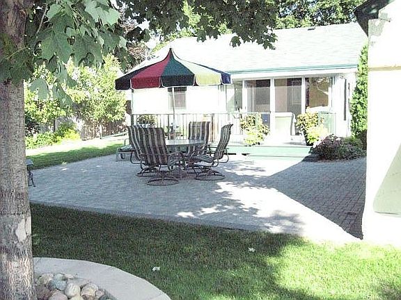 Private back yard