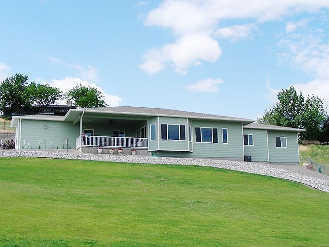 Front of Home with New Sod