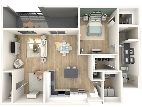 Floor plan Rice Village