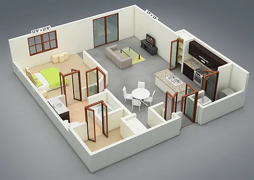 Floor plan A4