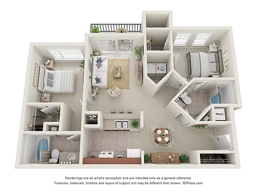 Floor plan B2
