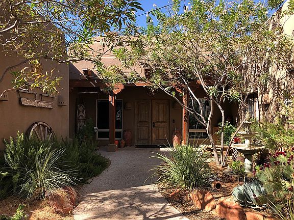 Courtyard looking in. 