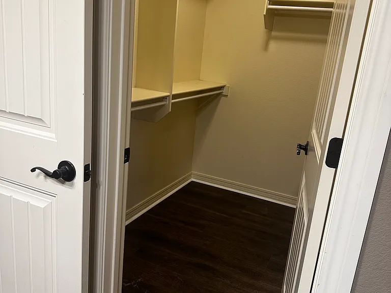 Master closet