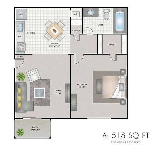Floor plan A1