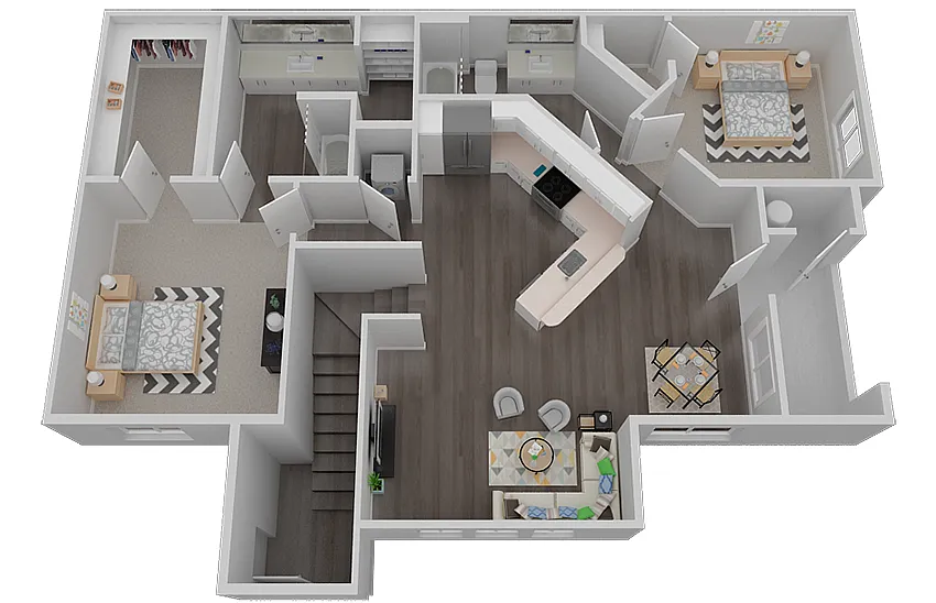 Floor plan Salute