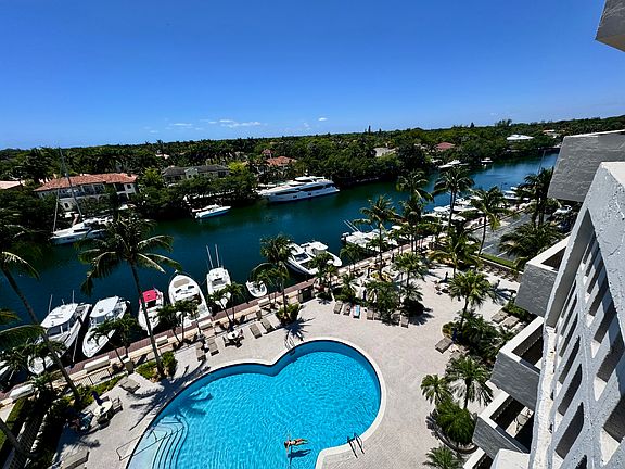 view from balcony