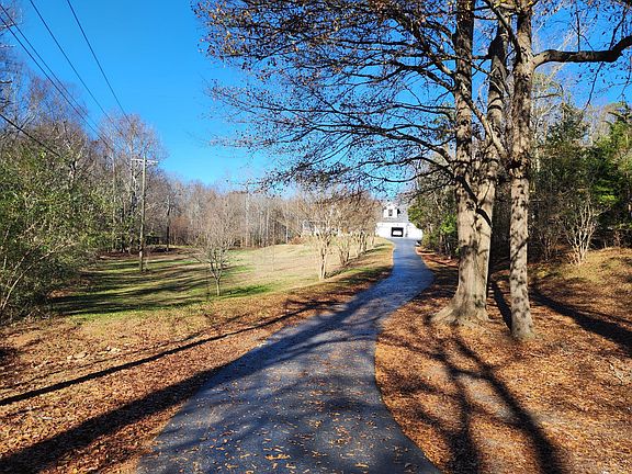 House is set far off of road.