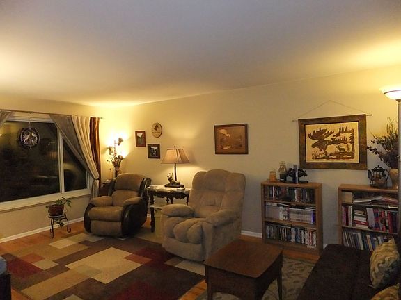 Sunny, spacious family room