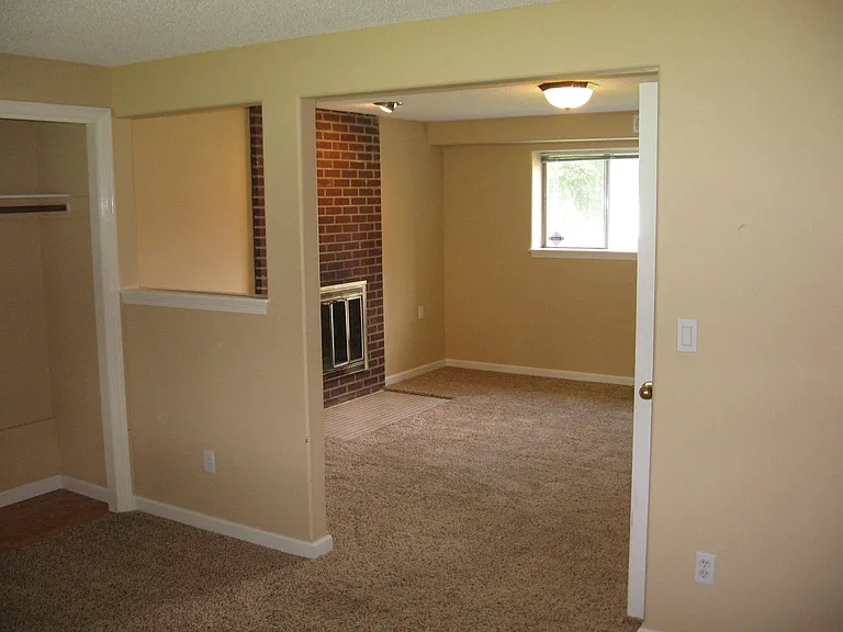 bedroom shown unfurnished