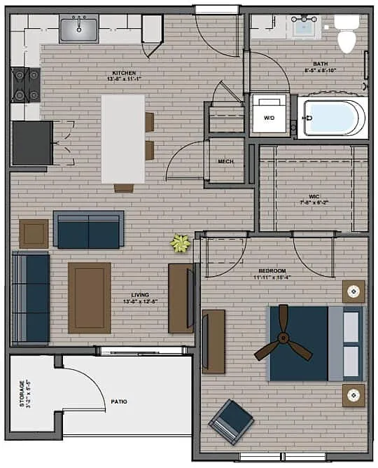 Floor plan Ford III