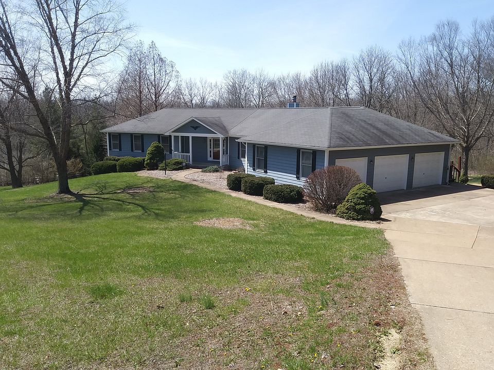 View of house from mail box 