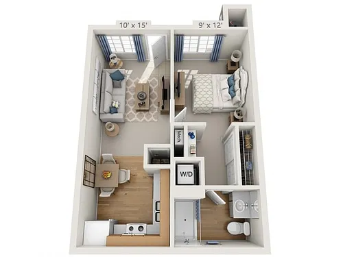 Floor plan Garfunkel