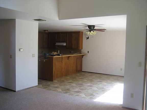 Kitchen from living room