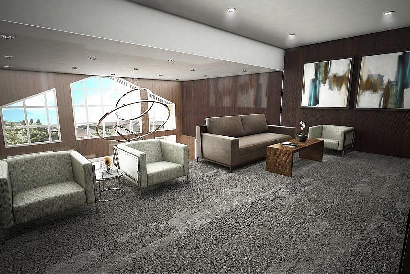 Owners lounge, 30 feet from Apt 102