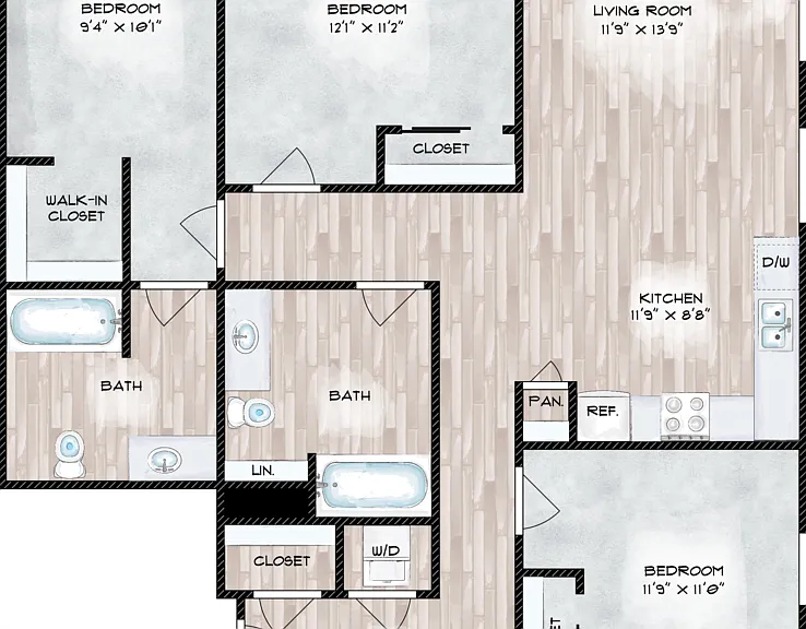 C2 Floorplan Diagram