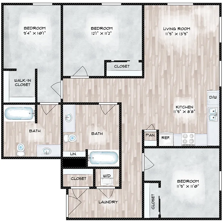Floor plan C2