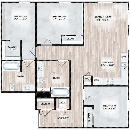 Floor plan C2