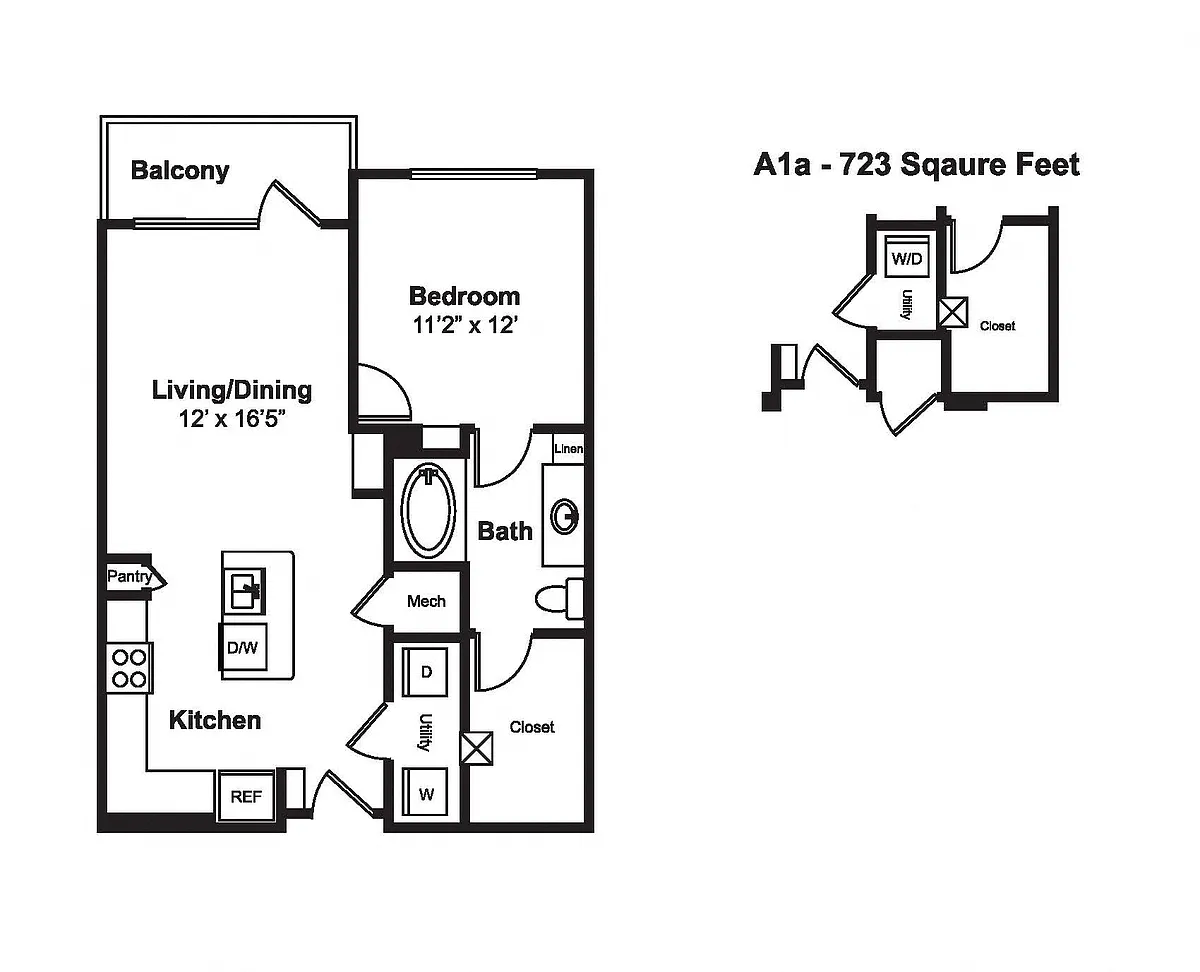 Floor plan A1