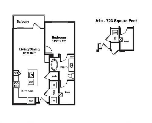Floor plan A1