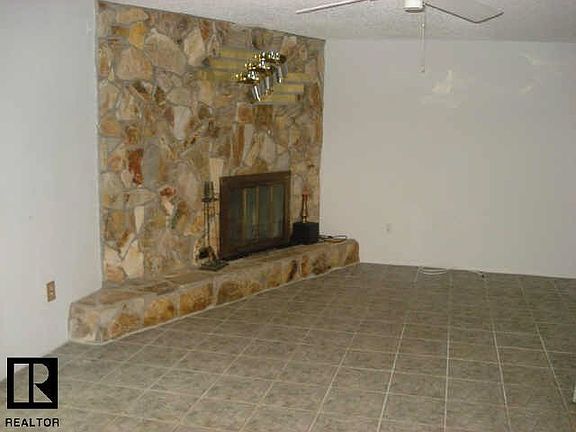 family room with fireplace