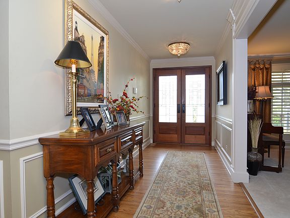 Wood Floors in the Entryway