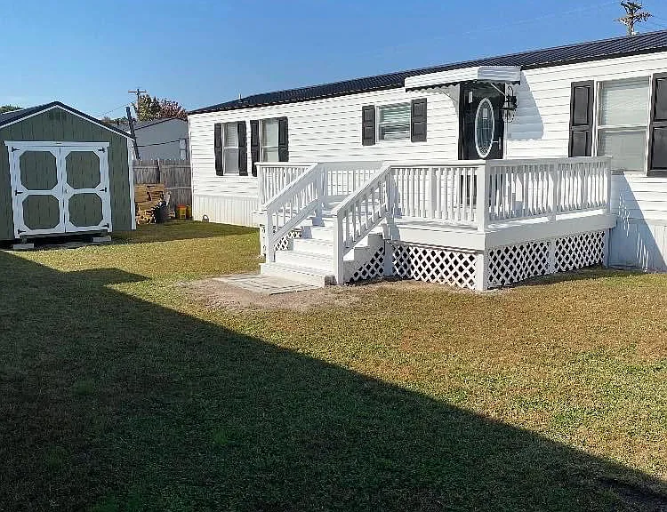 Front Entrance and Deck
