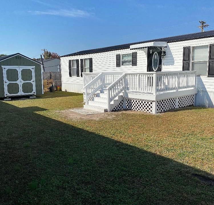 Front Entrance and Deck