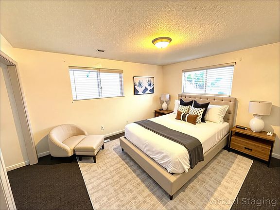 Master Bedroom Staged