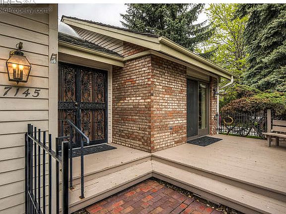 Enclosed front patio