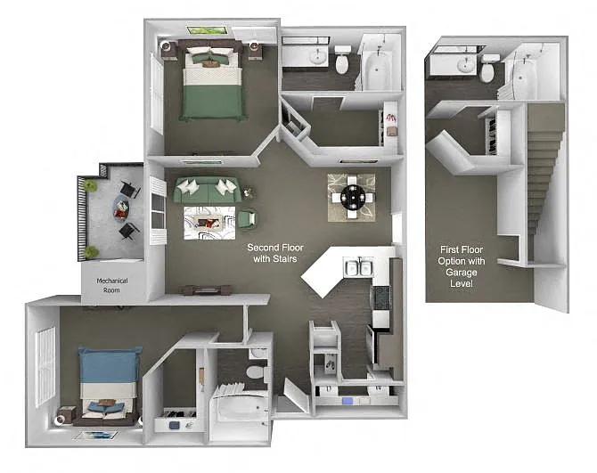 Floor plan B3 (Sapphire)