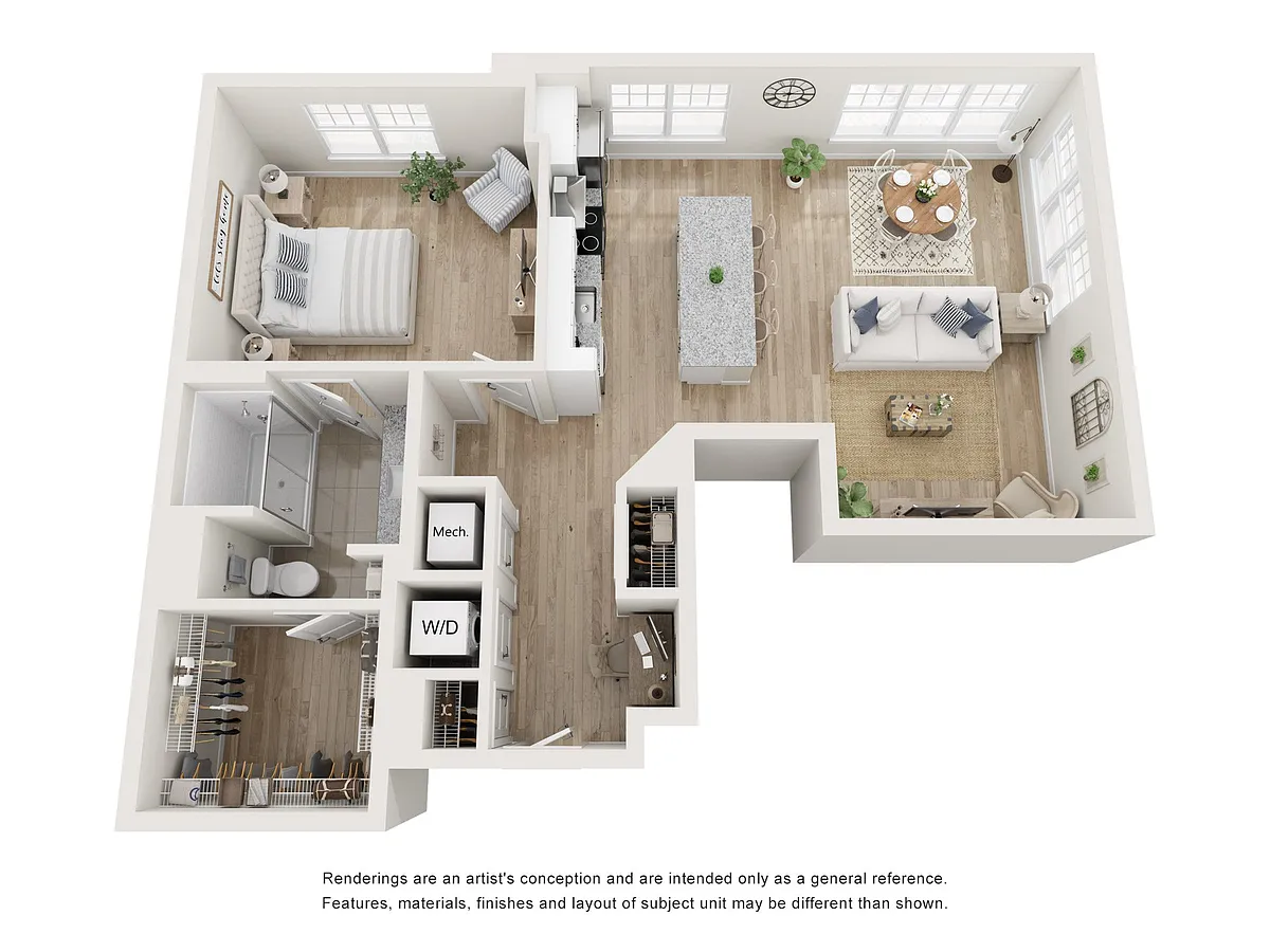 Floor plan A1D