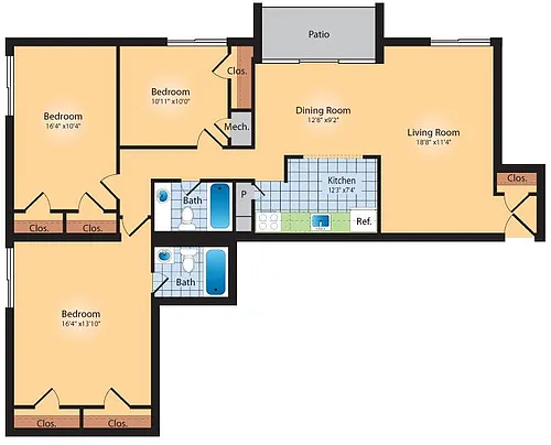 Floor plan C4