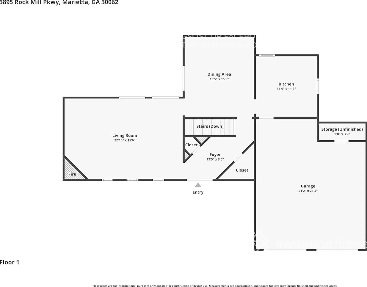 3895 Rock Mill Pkwy Marietta, GA 30062 — Photo 3