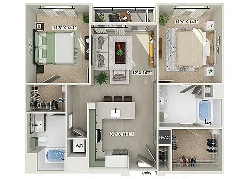 Floor plan B6