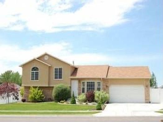 Fully landscaped corner lot