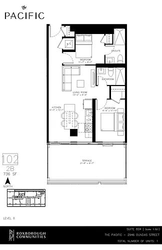 Floor plan 2 bedroom 2 bath 2 Bed 2 Bath 20